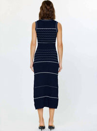 Current Air - Button Sleeveless Knit dress