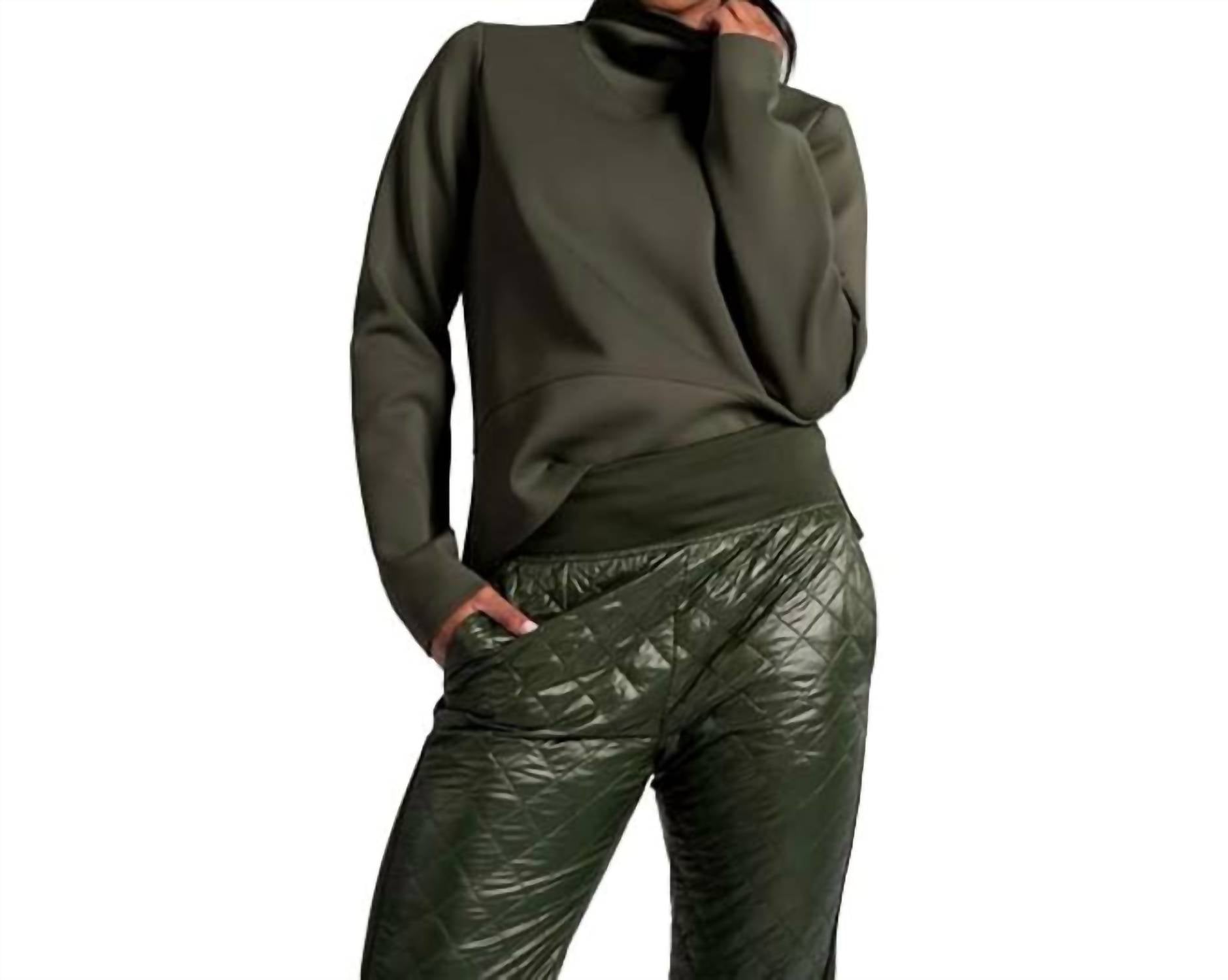 Lole - Spacer Long Sleeve Funnel Neck Sweatshirt
