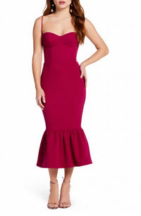 Katie May - Soraya Trumpet Midi Dress