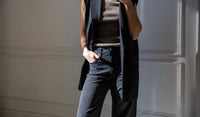 Amo - Annette High Rise Straight Leg Jeans