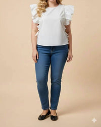 Hayden La - Bella Ruffled Top - Plus