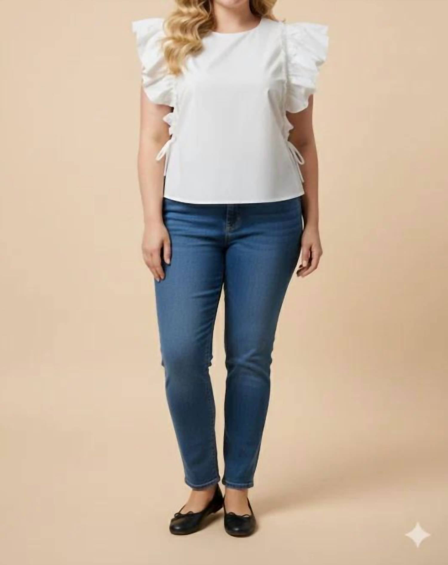 Hayden La - Bella Ruffled Top - Plus