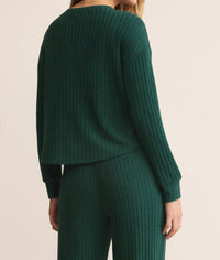 Z Supply - Elfie Rib Long Sleeve Top