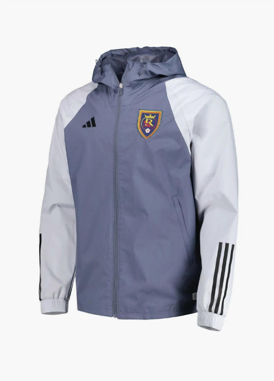 Adidas - Men's Real Salt Lake All Weather Raglan Hoodie
