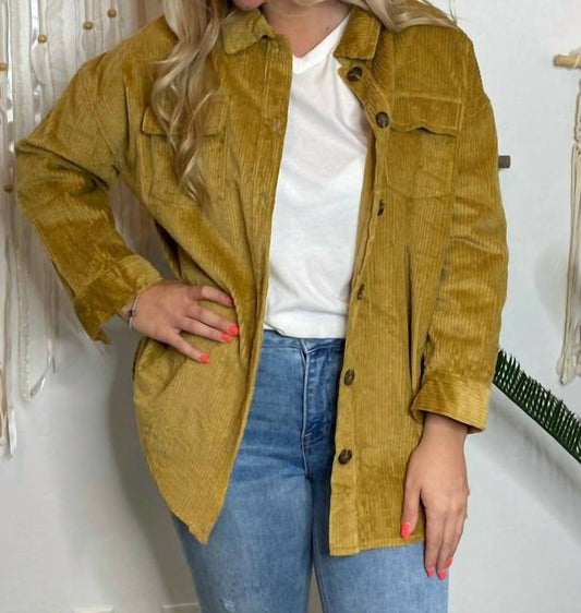 Hayden La - Corduroy Shacket