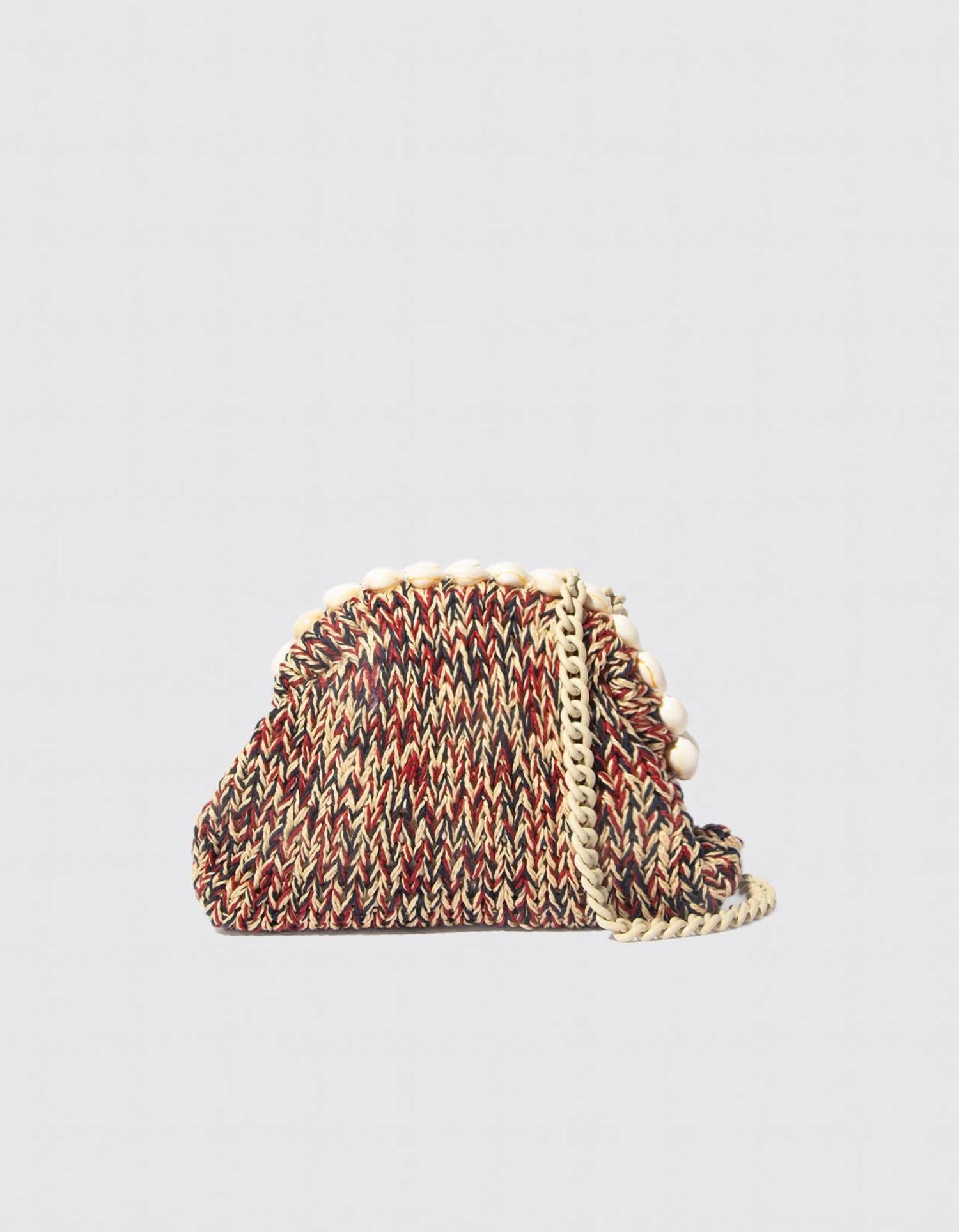 Maria La Rosa - Women's Tepo Tricot Mini Game Clutch Bag