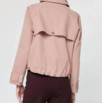Current Air - Cotton Short Trench Jacket