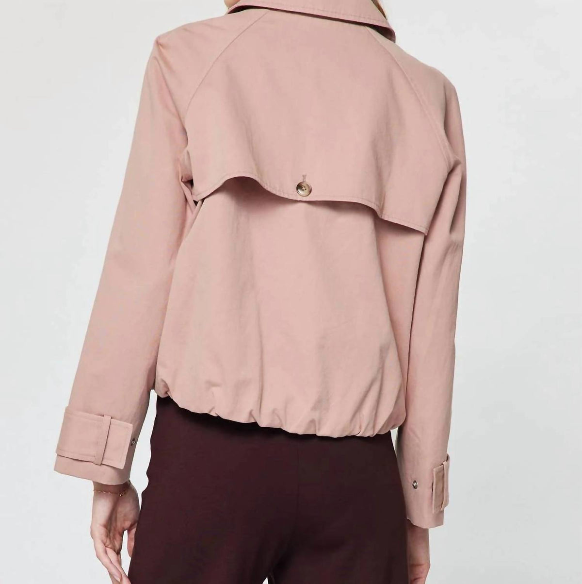 Current Air - Cotton Short Trench Jacket
