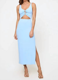 L*Space - Camille Front Loop Cutout Midi Dress