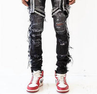 Who Decides War - Gnarly Destroyed Denim Jeans