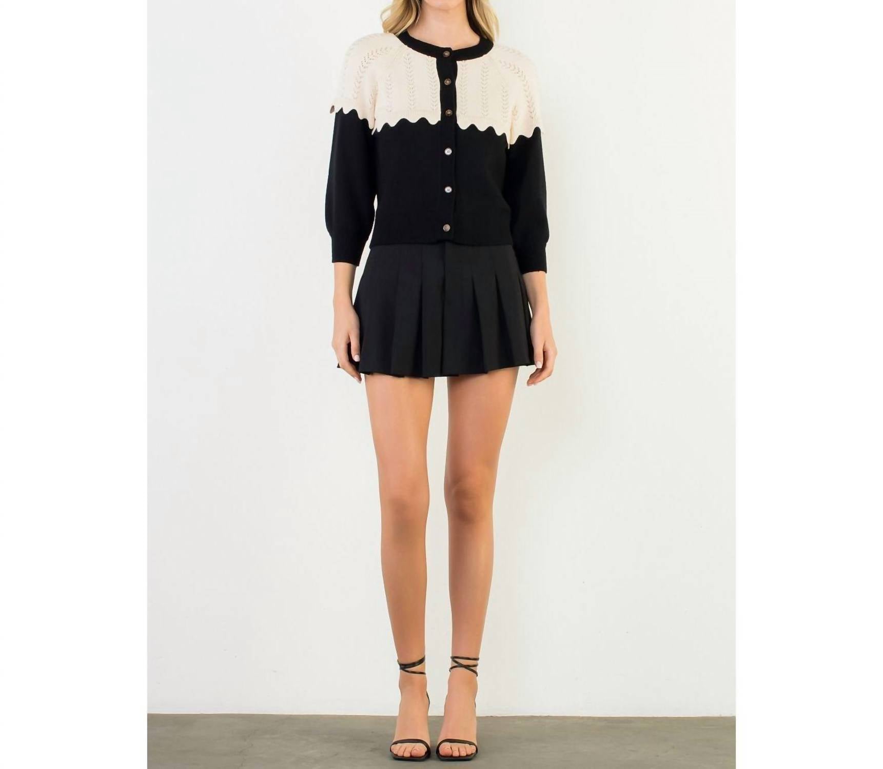 Thml - Josie Quarter Sleeve Cardigan