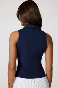 Mpg Sport - Club Sleeveless Polo Top
