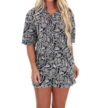 She + Sky - Summer Lace Eyelet Two Piece Set