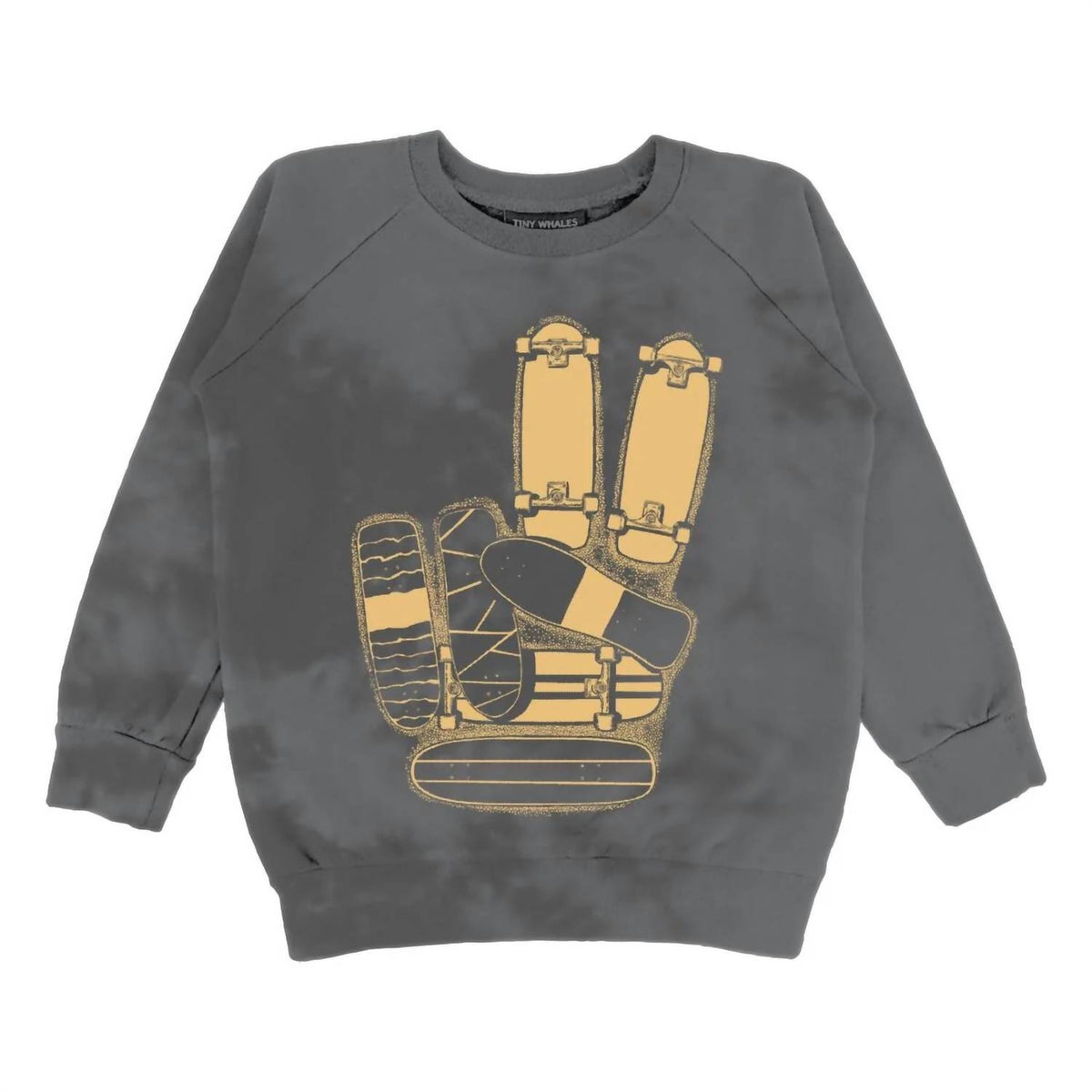 Tiny Whales - Kids' Skate More Sweatshirt