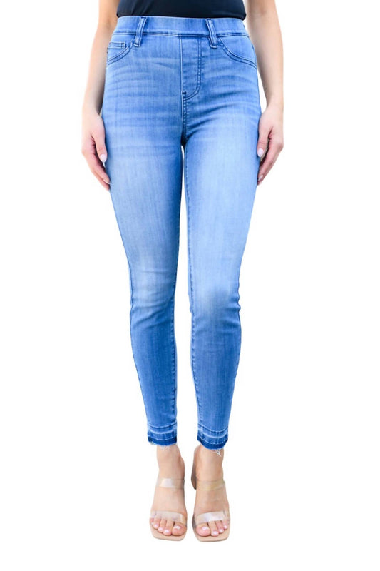 Judy Blue - High Rise Pull on Release Hem Skinny Jeans
