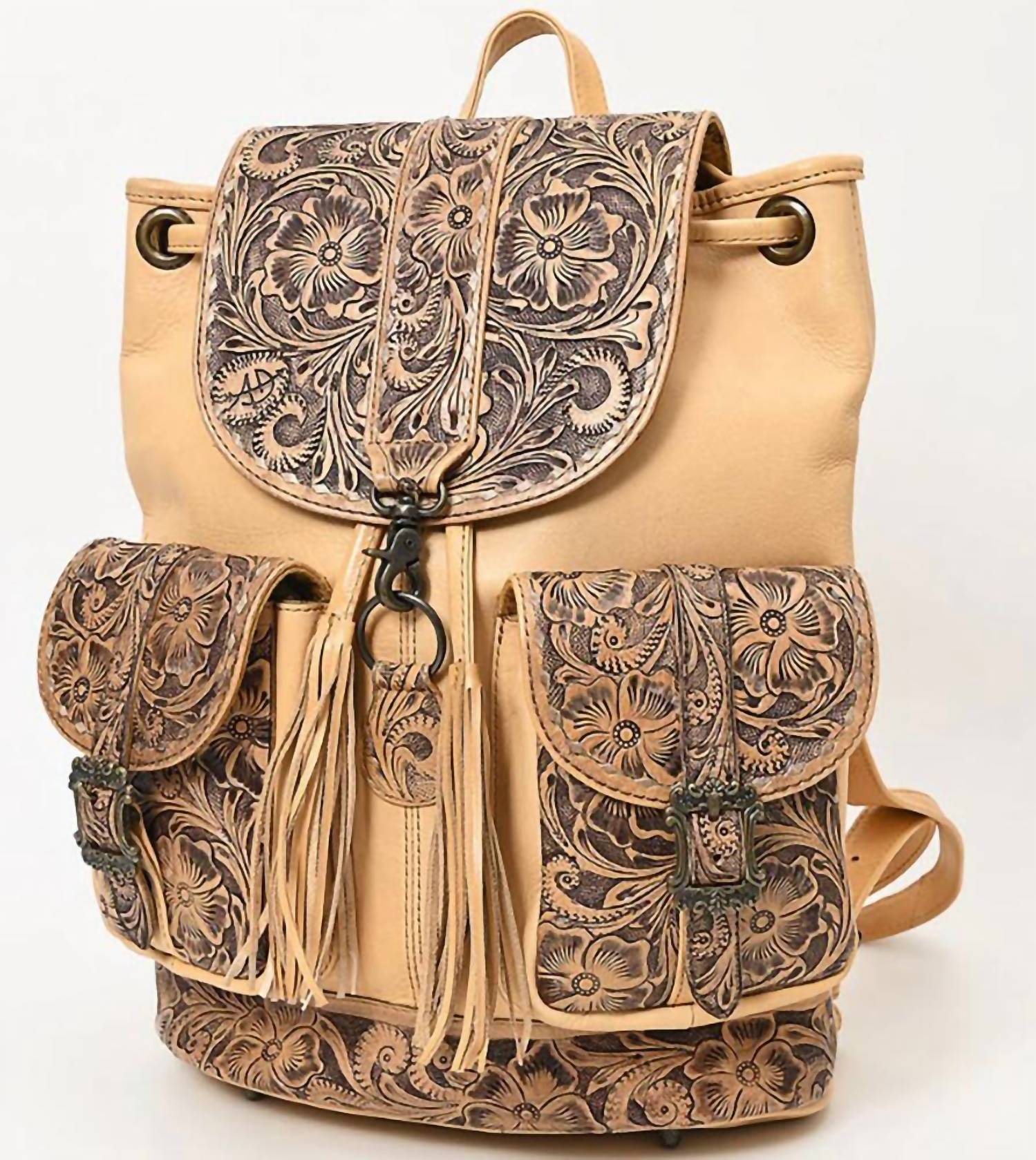 American Darling Women's Chic Backpack in tan - women's bag