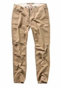Relwen Men's Flyweight Flex Relaxed Tapered Chino in brit khaki - men's pants