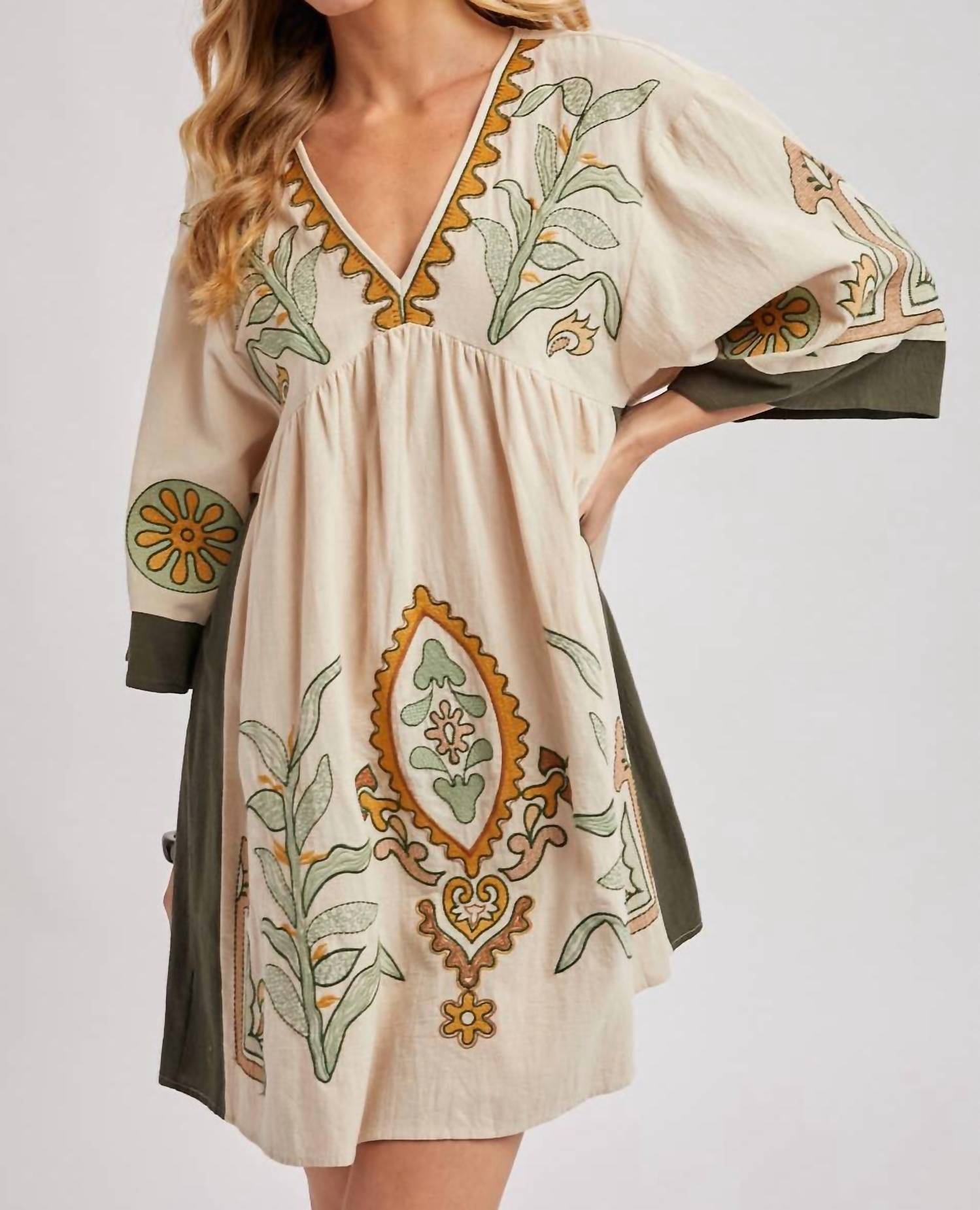Bluivy - Boho Babydoll Dress