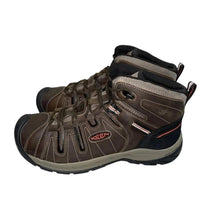 Keen Men's Flint Ii Waterproof Steel-Toe Work Boot in brown - men's boots
