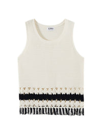 27 Miles Malibu - Sleeveless Top With Fringe