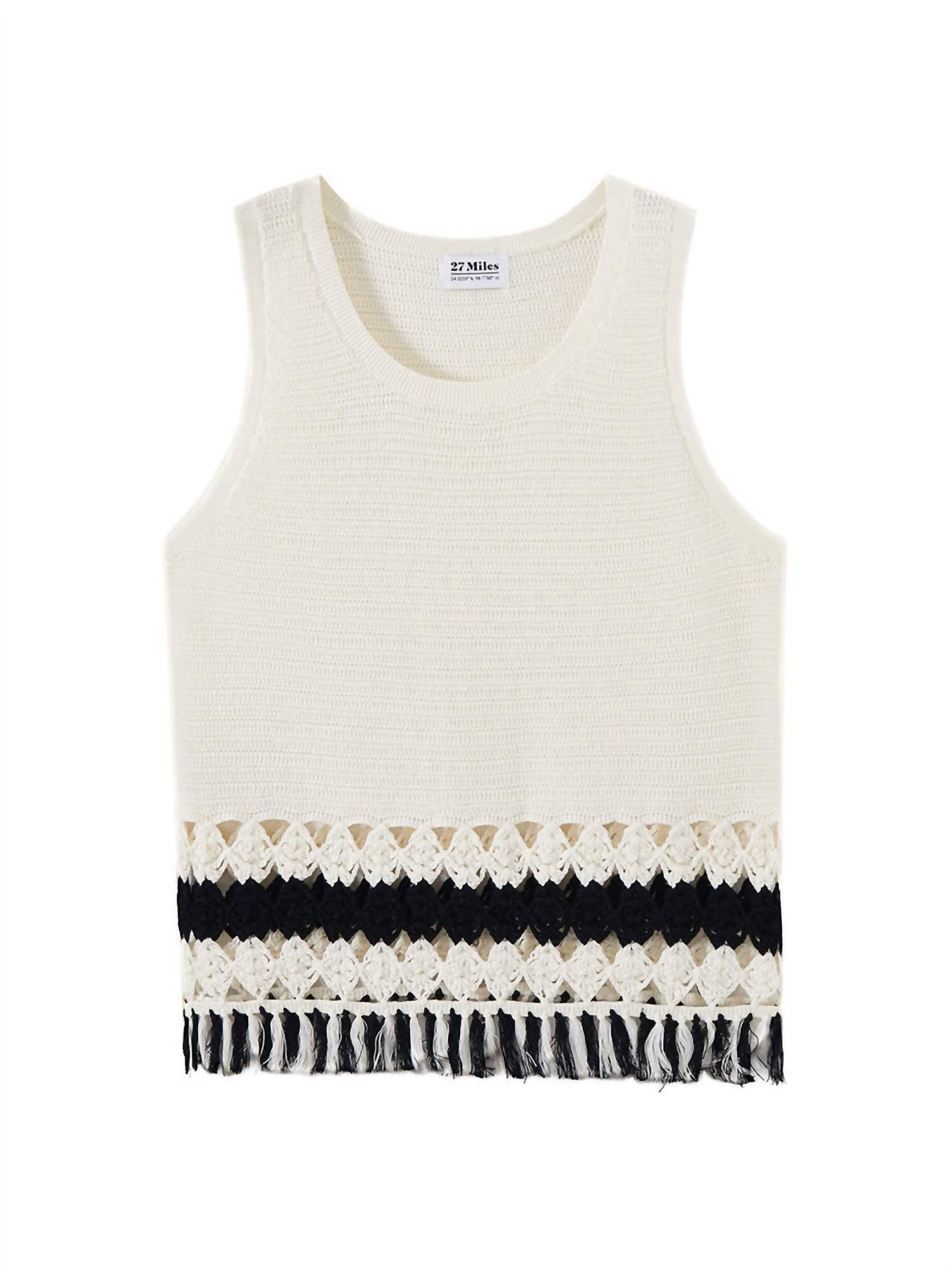 27 Miles Malibu - Sleeveless Top With Fringe
