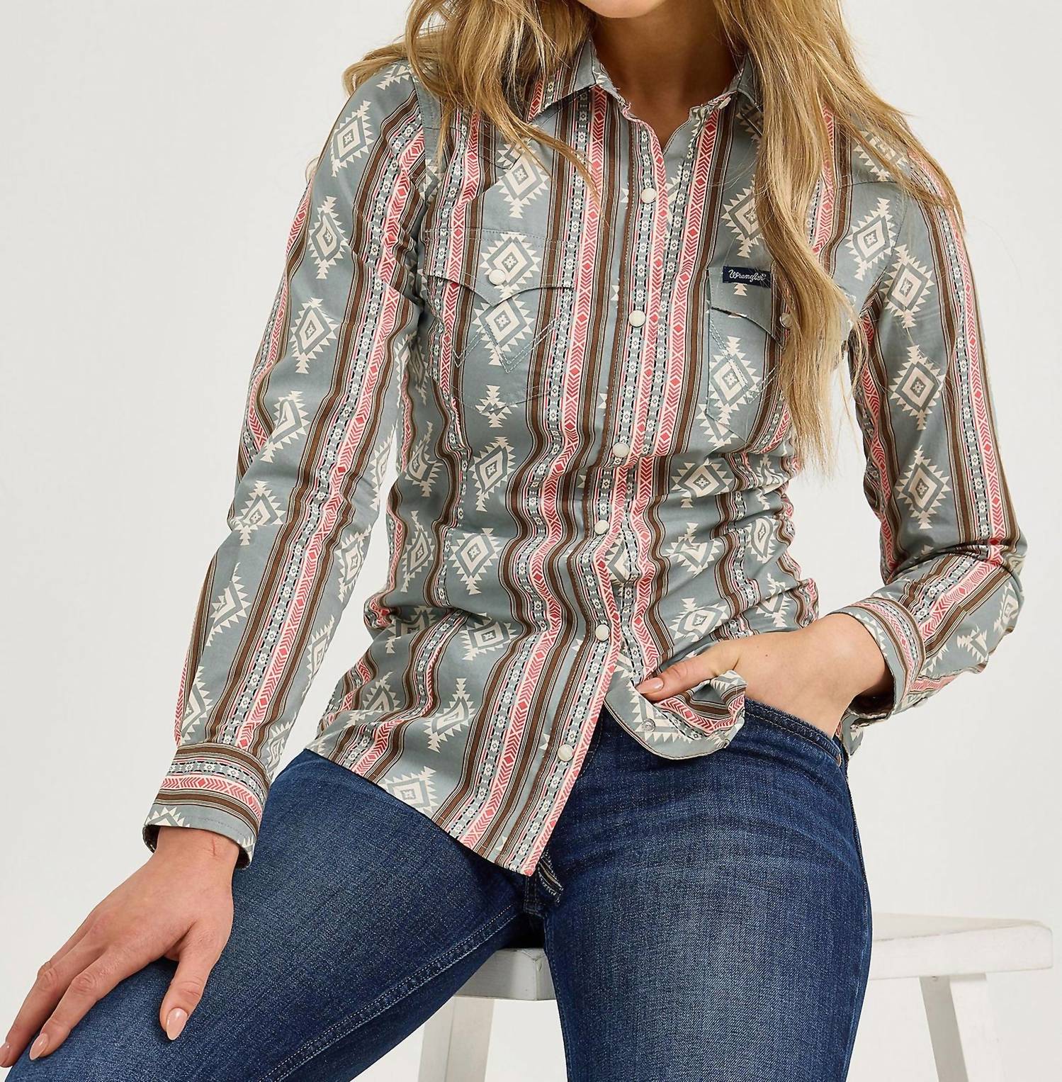 Wrangler - Southwestern Snap Shirt