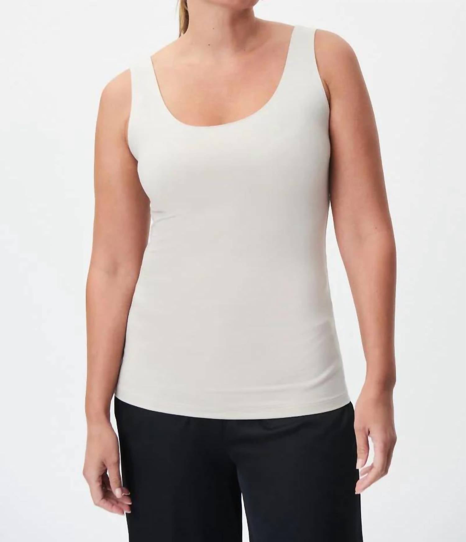 Joseph Ribkoff - FITTED SCOOP NECK TOP
