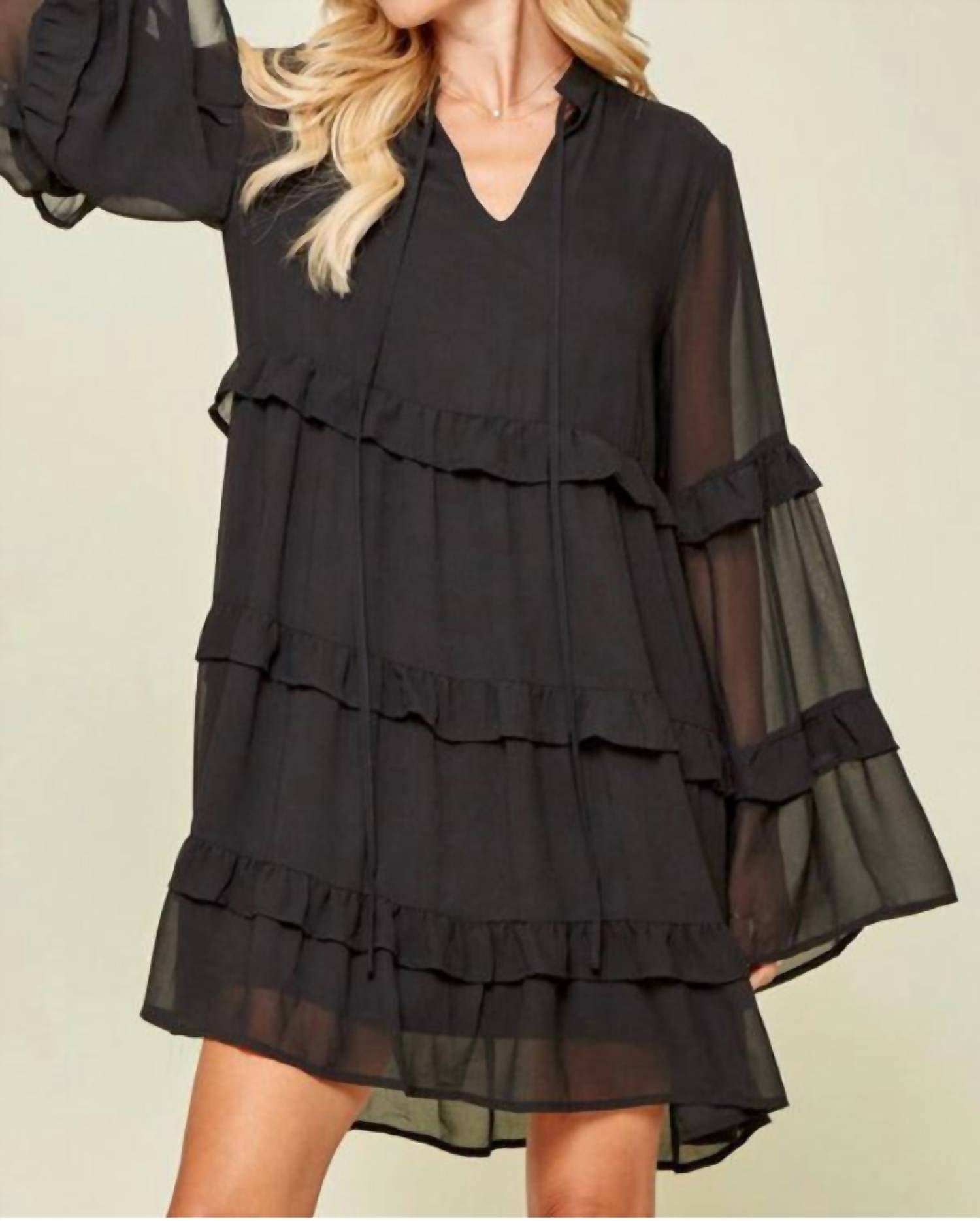 Andree By Unit - Daphne Long Sleeve Mini Dress