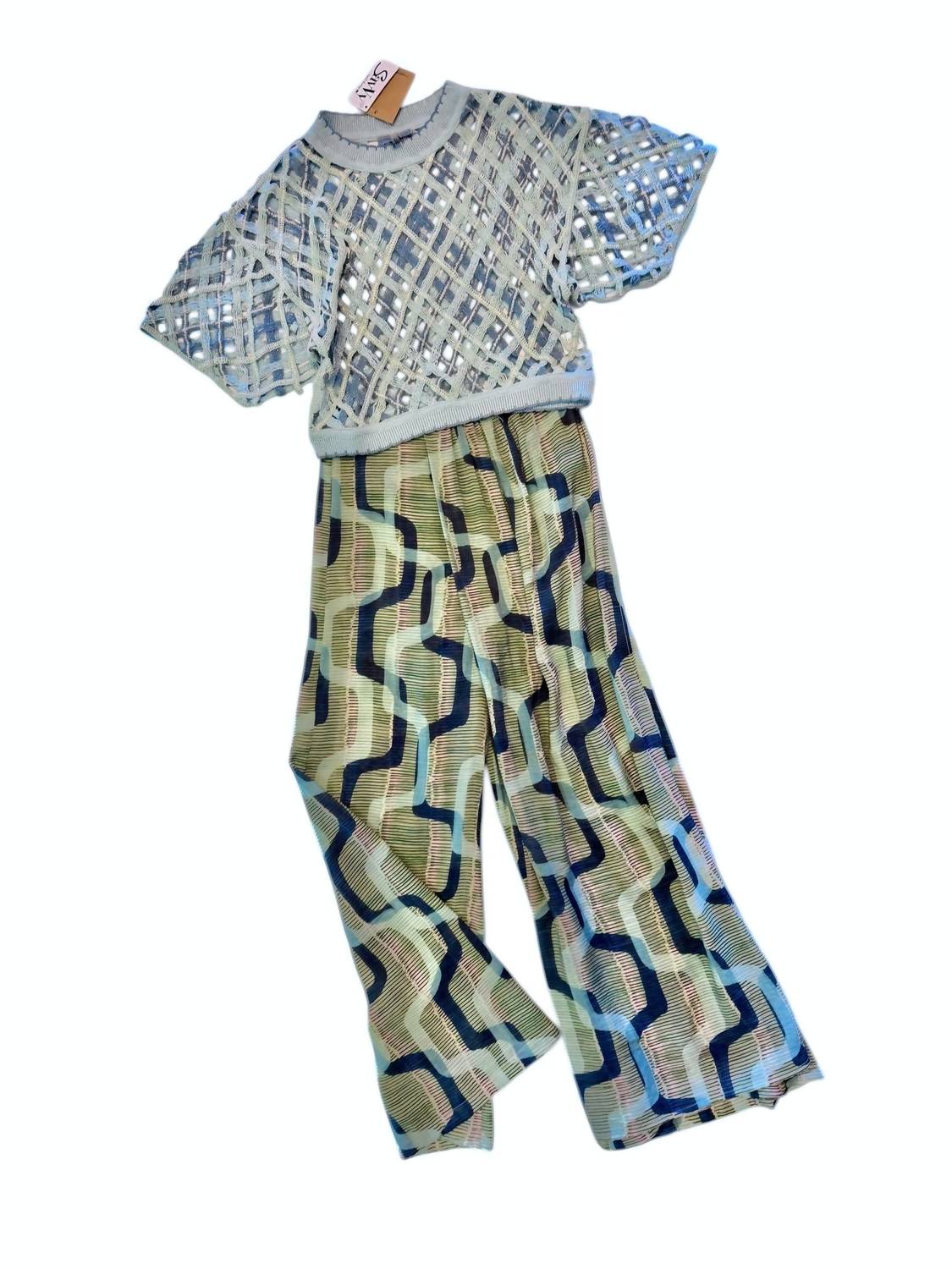 Aldo Martins - Printed Wide Leg Pants