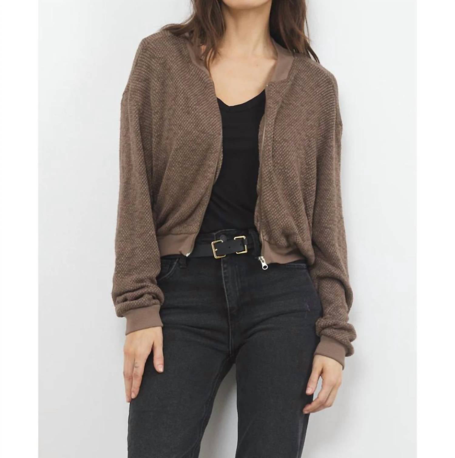 Lamade - Knit Bomber Jacket