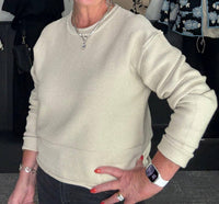 Grade & Gather - Rolled Edge Sweater