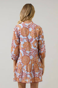 Sugarlips - Yamila Floral Ruffle Mini Dress