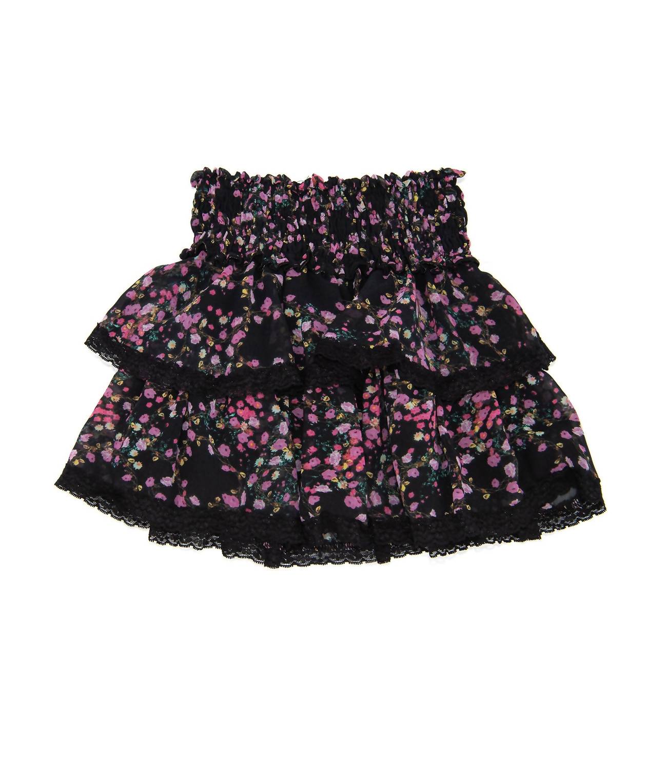 Flowers By Zoe - Girls Claudia Skirt With Lace
