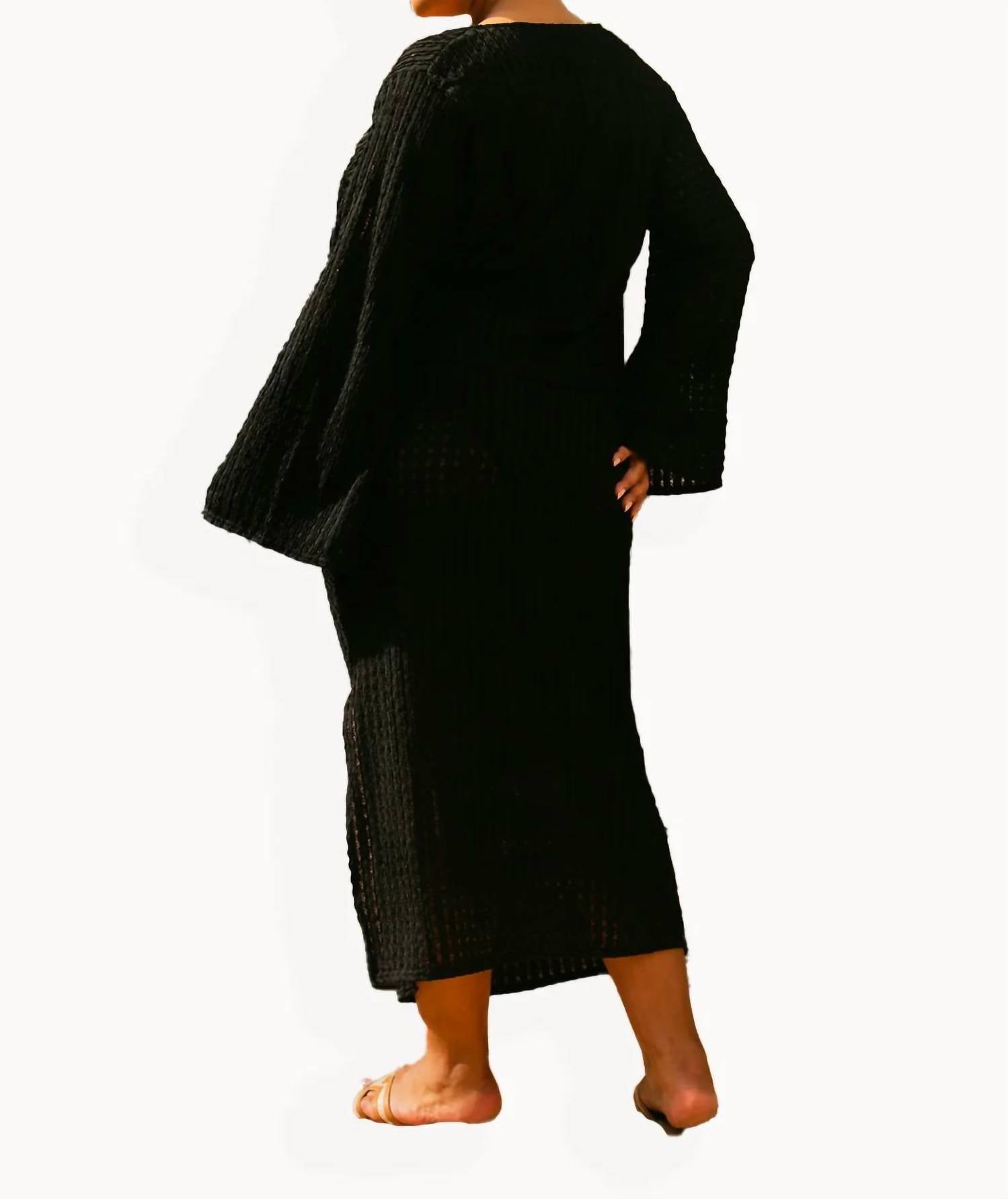 Fashion Szn Curve - Crochet Resort Midi Skirt