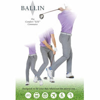 Ballin - Men's Comfort-eze Commuter Bi-stretch Gabardine Trouser