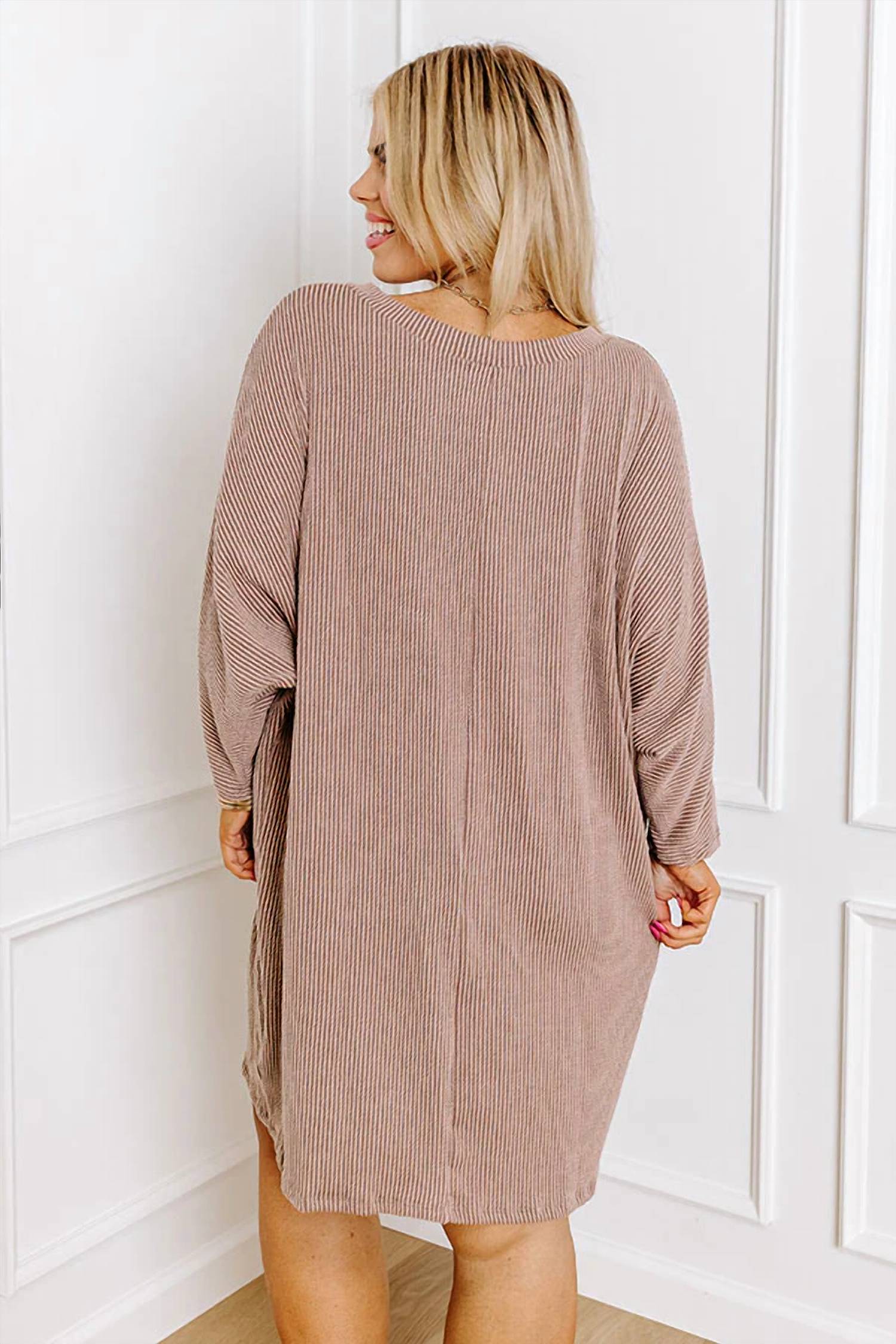 Entro - Casual Chats Shift Dress - Plus