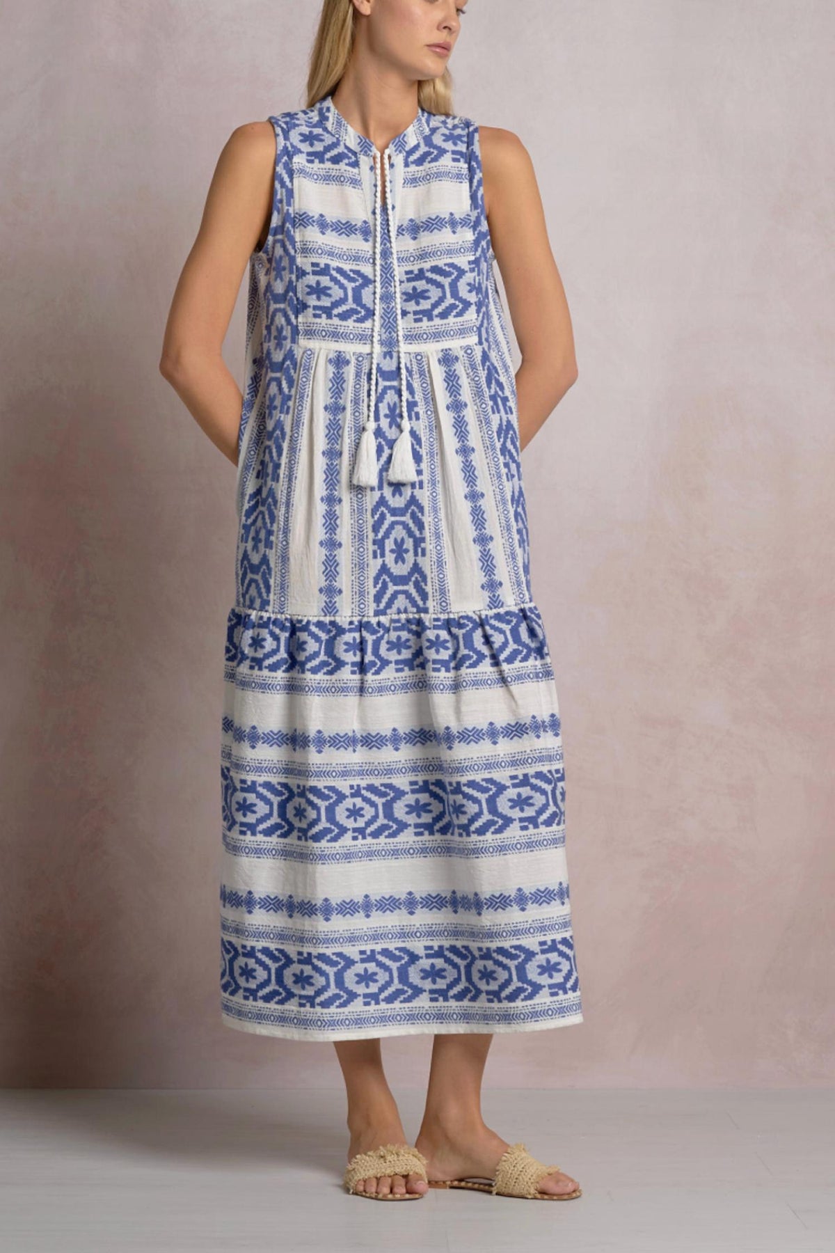 Elan - Sleeveless Cotton Dress
