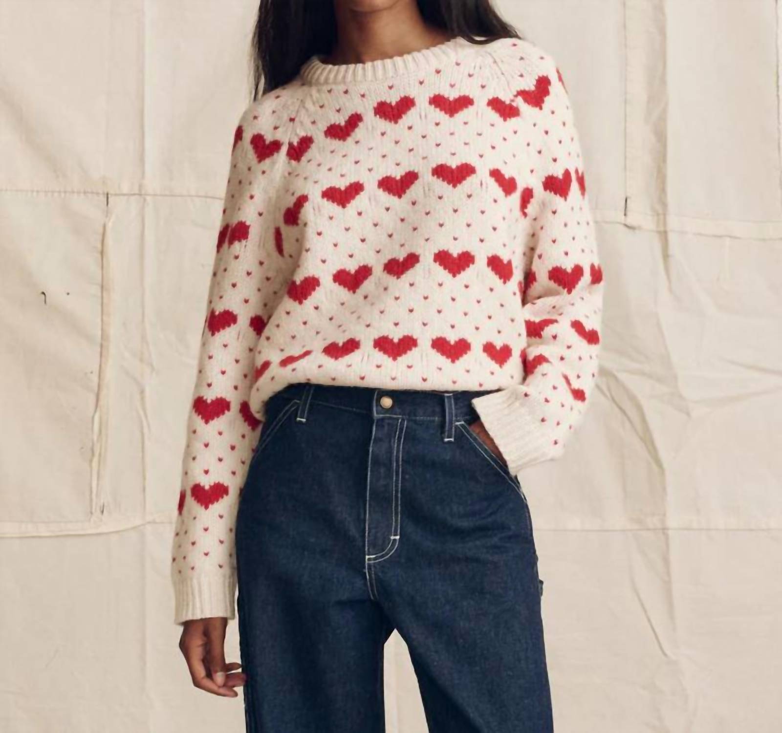 The Great. - Heart Crew Sweater