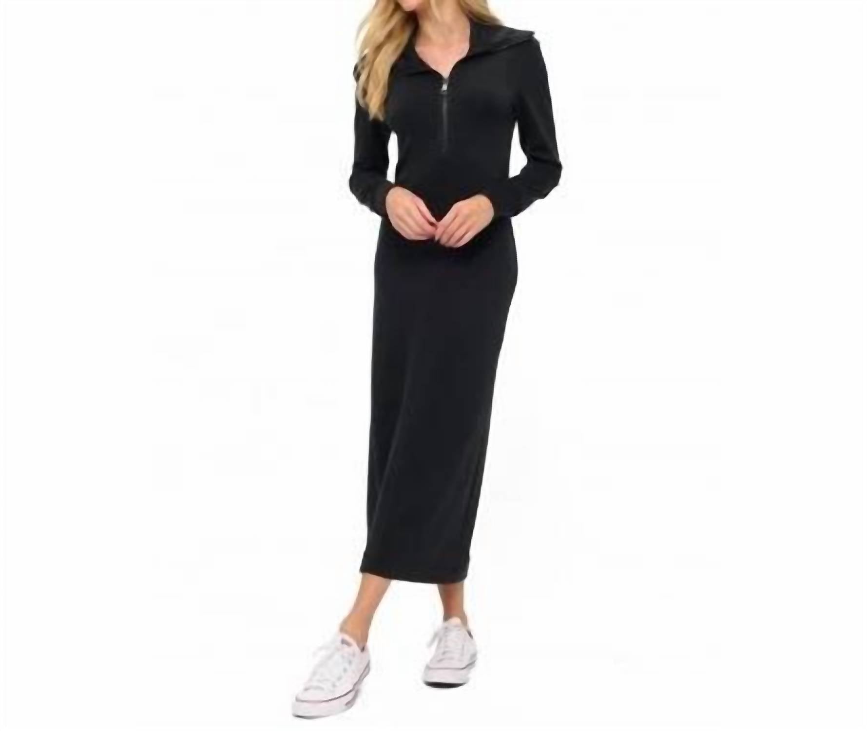 Ariella - Zipper Midi Dress