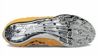 SAUCONY Men's Showdown 5 Spike Shoes in vizi gold vizi red - men's shoe - alternate view