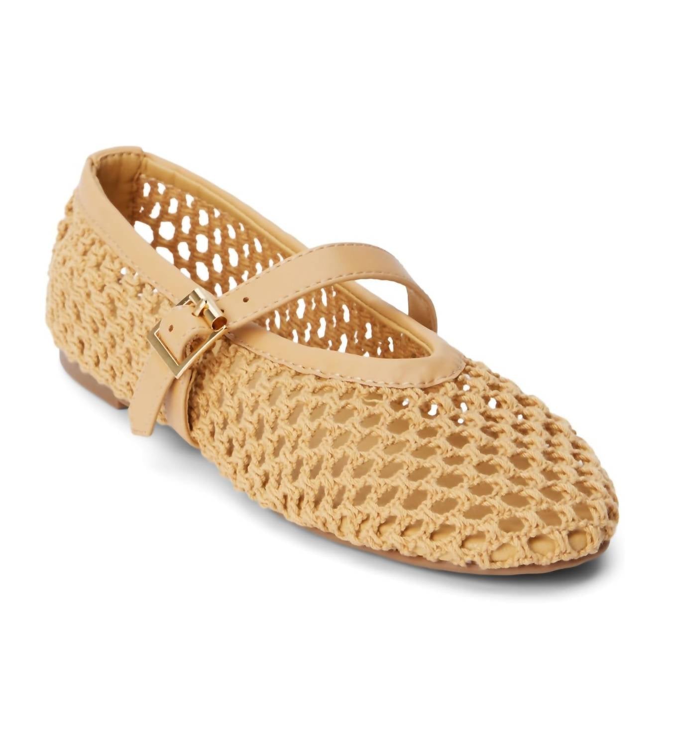 Matisse Women's Nolita Ballet Flat in natural - women's flats - detail view