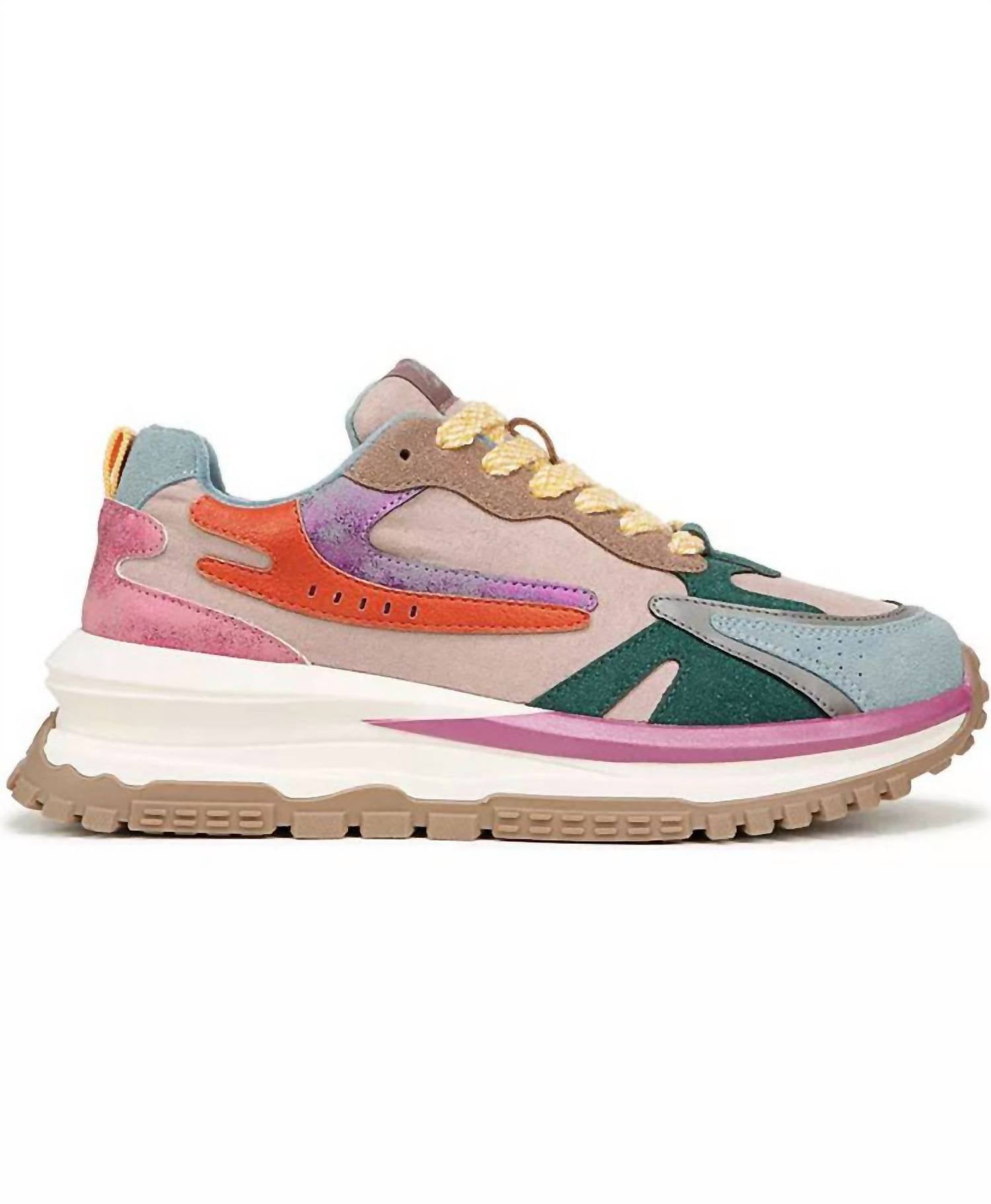 BLOWFISH Girl's Leo Shoe in mauve whiskey - kids' sneaker - detail view