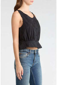Re/Done - Jerry Eyelet Tank Top