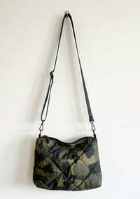 Pretty Simple - Women's Ava Quilted Camo Crossbody Bag