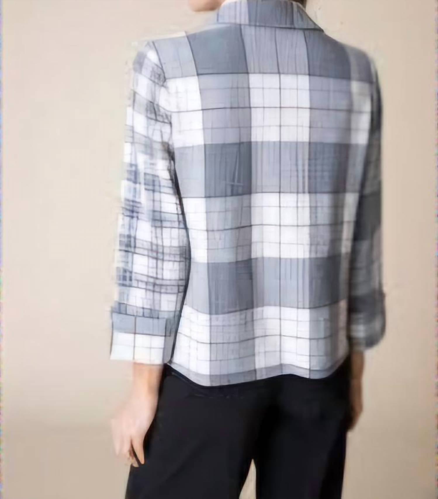 Habitat - Girl Gone Plaids Mixed Shirt