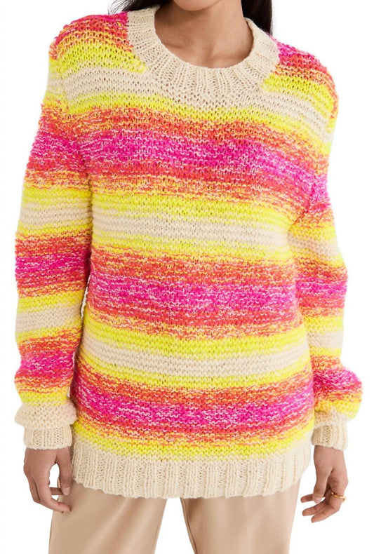 Agr - Stripped Wool Sweater