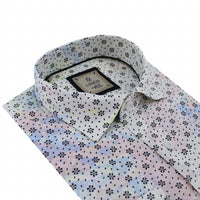 Eight X - Floral Print Linen Shirt