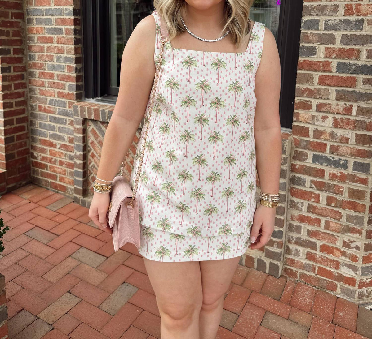 Tcec - Palm Beach Top And Mini Skirt Set