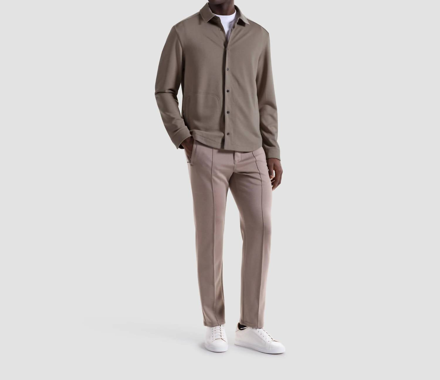 Bugatchi Uomo - Soft Touch Knit Shirt Jacket