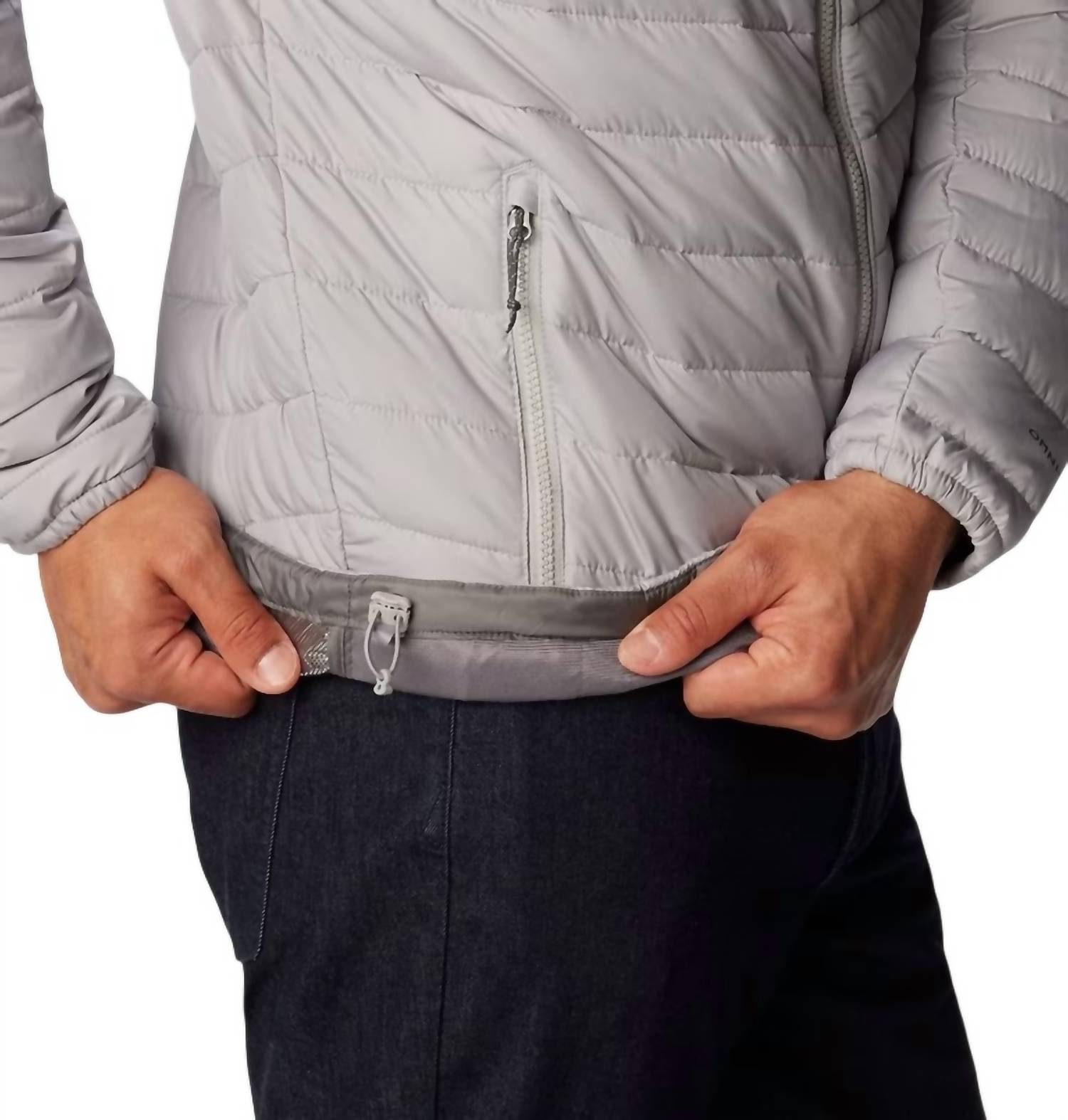 Columbia Men’s Slope Edge Insulated Winter Jacket in gray - men's jacket - view 7